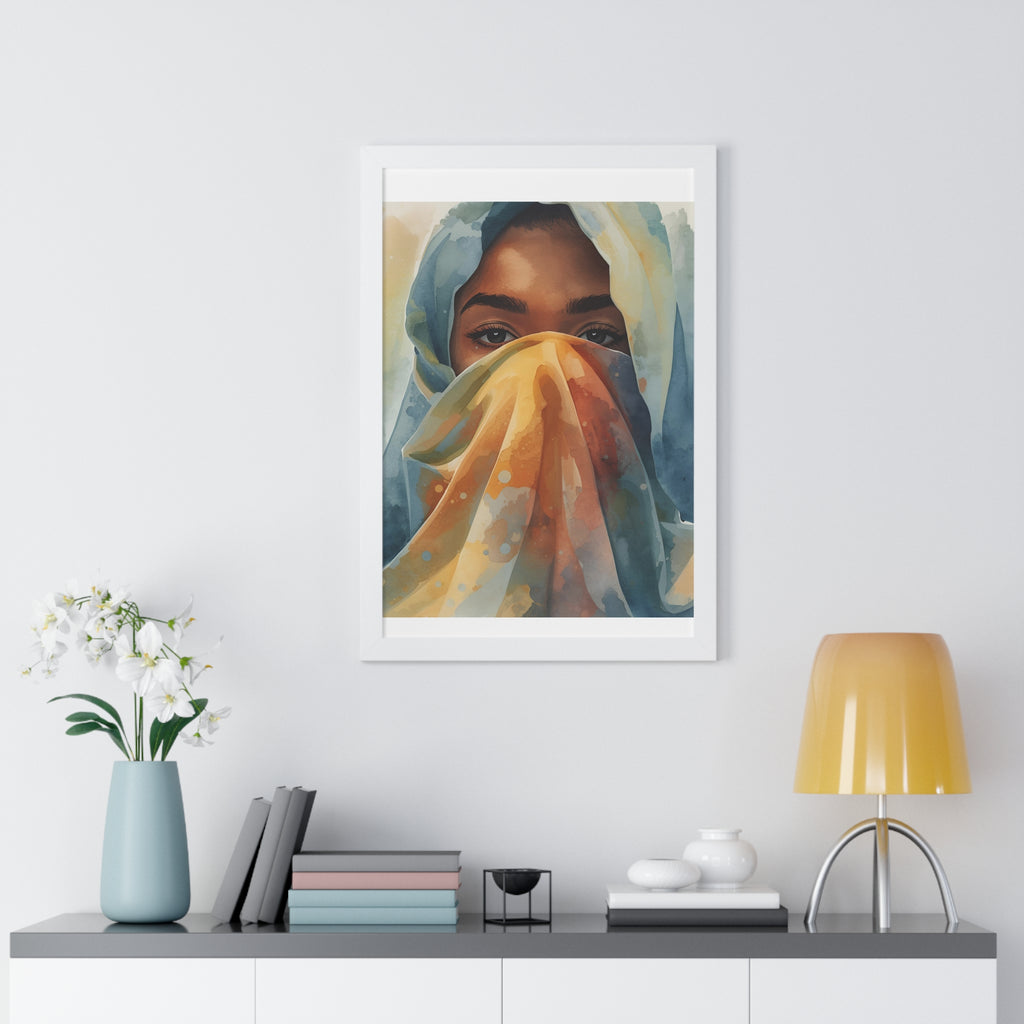 Vertical Poster Wall Art | Champagne Splash | Minimalist Luxury Home Decor