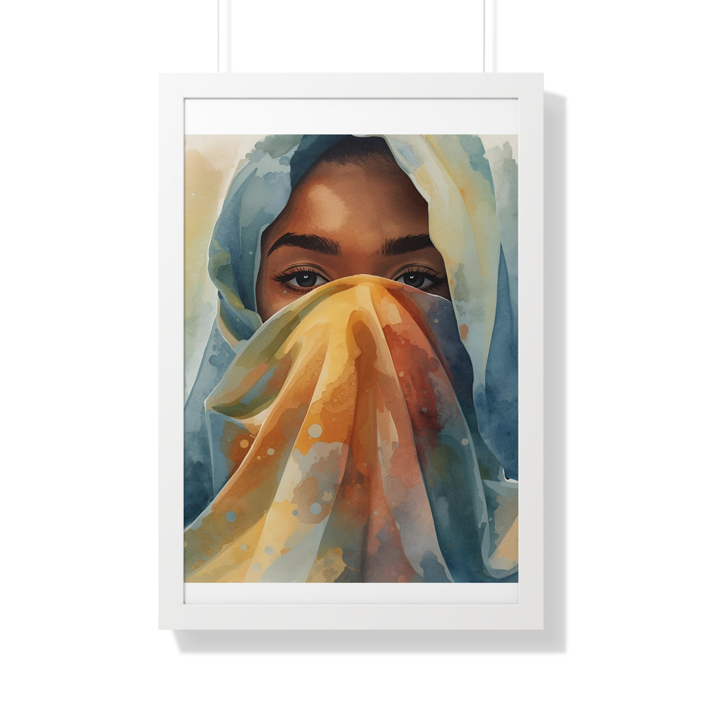 Vertical Poster Wall Art | Champagne Splash | Minimalist Luxury Home Decor