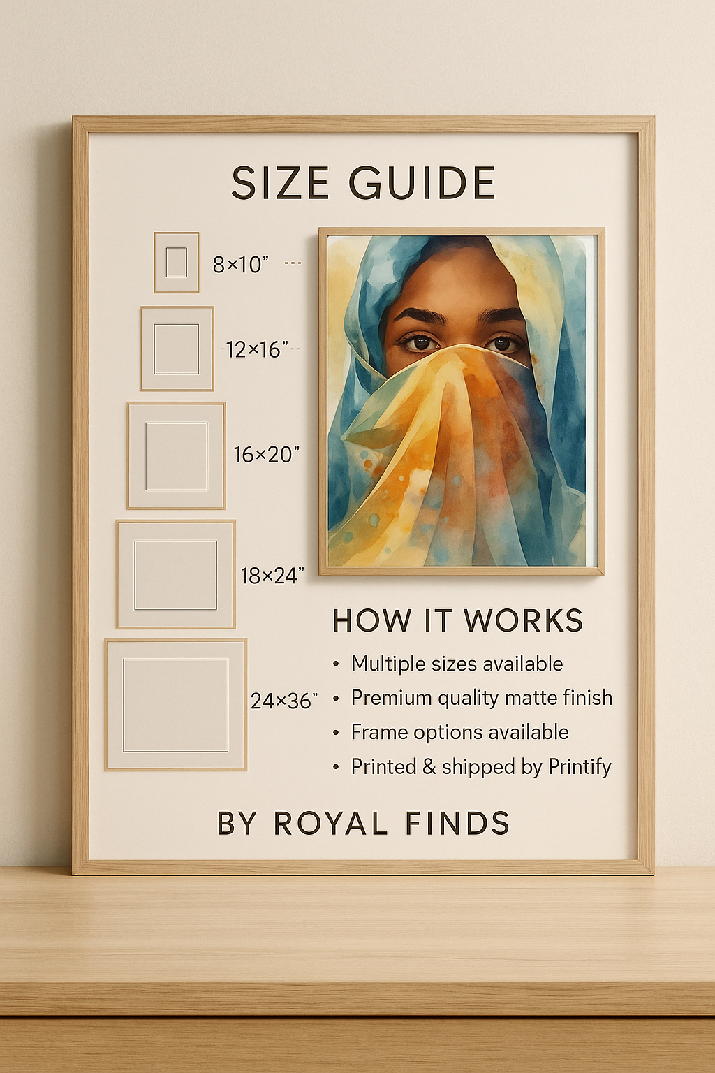 Vertical Poster Wall Art | Champagne Splash | Minimalist Luxury Home Decor