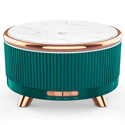 Luxury LED Wooden Aromatherapy Diffuser – Ultrasonic Humidifier & Essential Oil Mist Maker