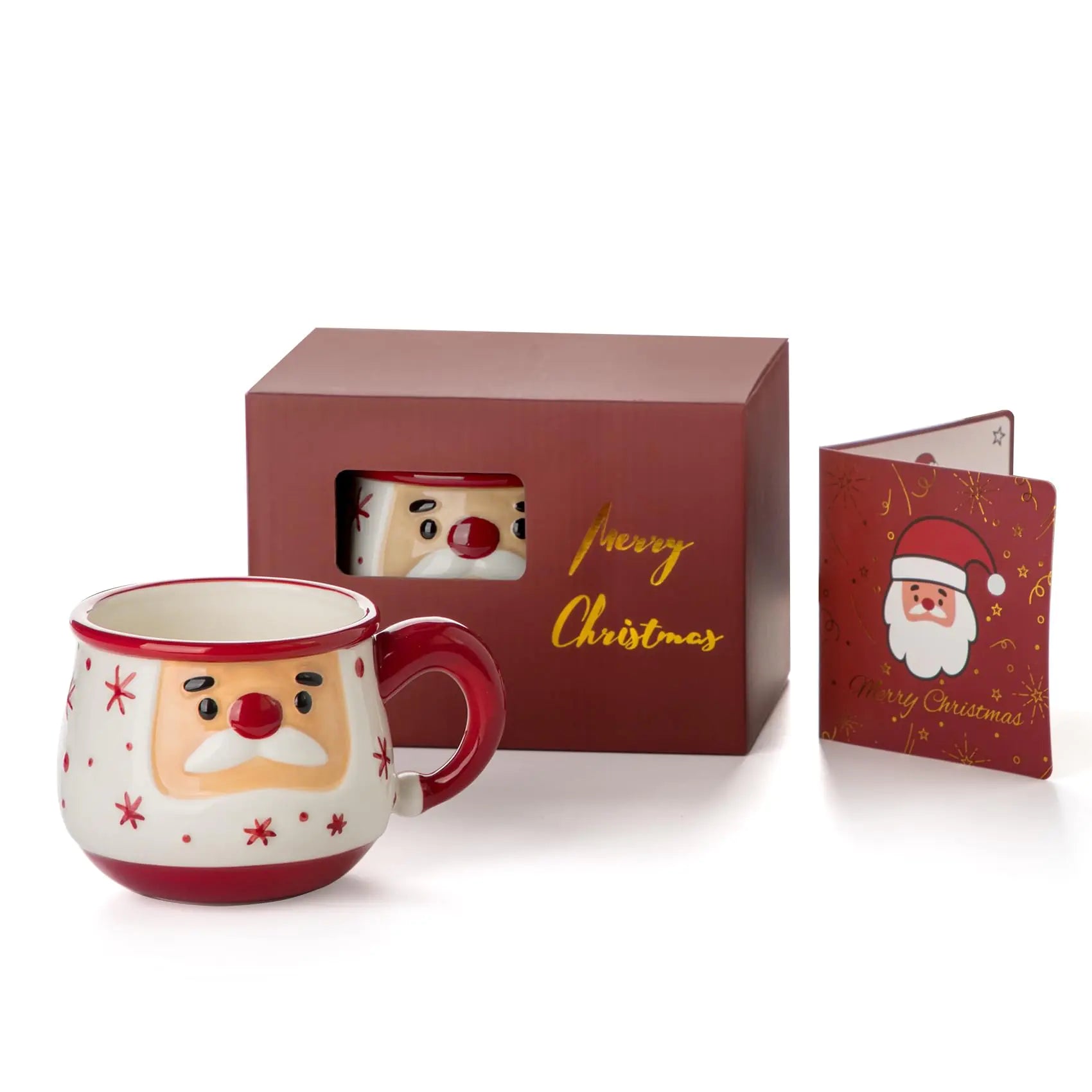 Nucookery Christmas Mug | Festive Ceramic Cup Gift for Coffee, Tea & Cocoa Lovers