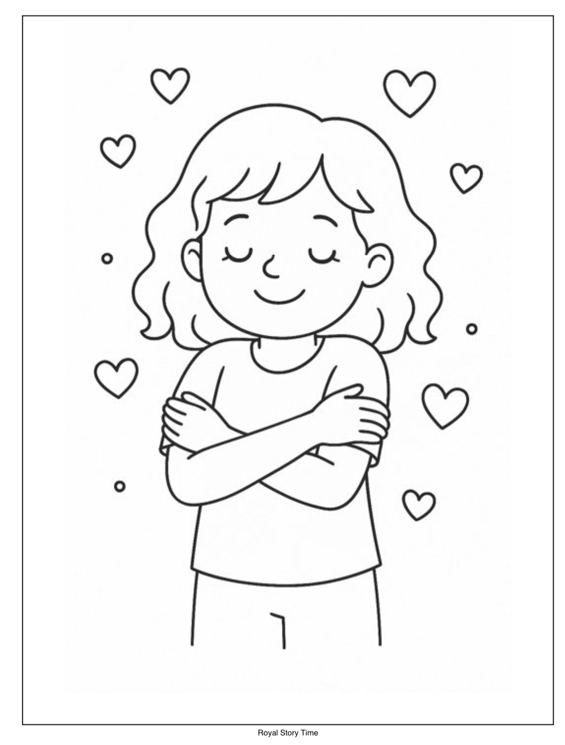 I Love Being Me-Kids Coloring Book