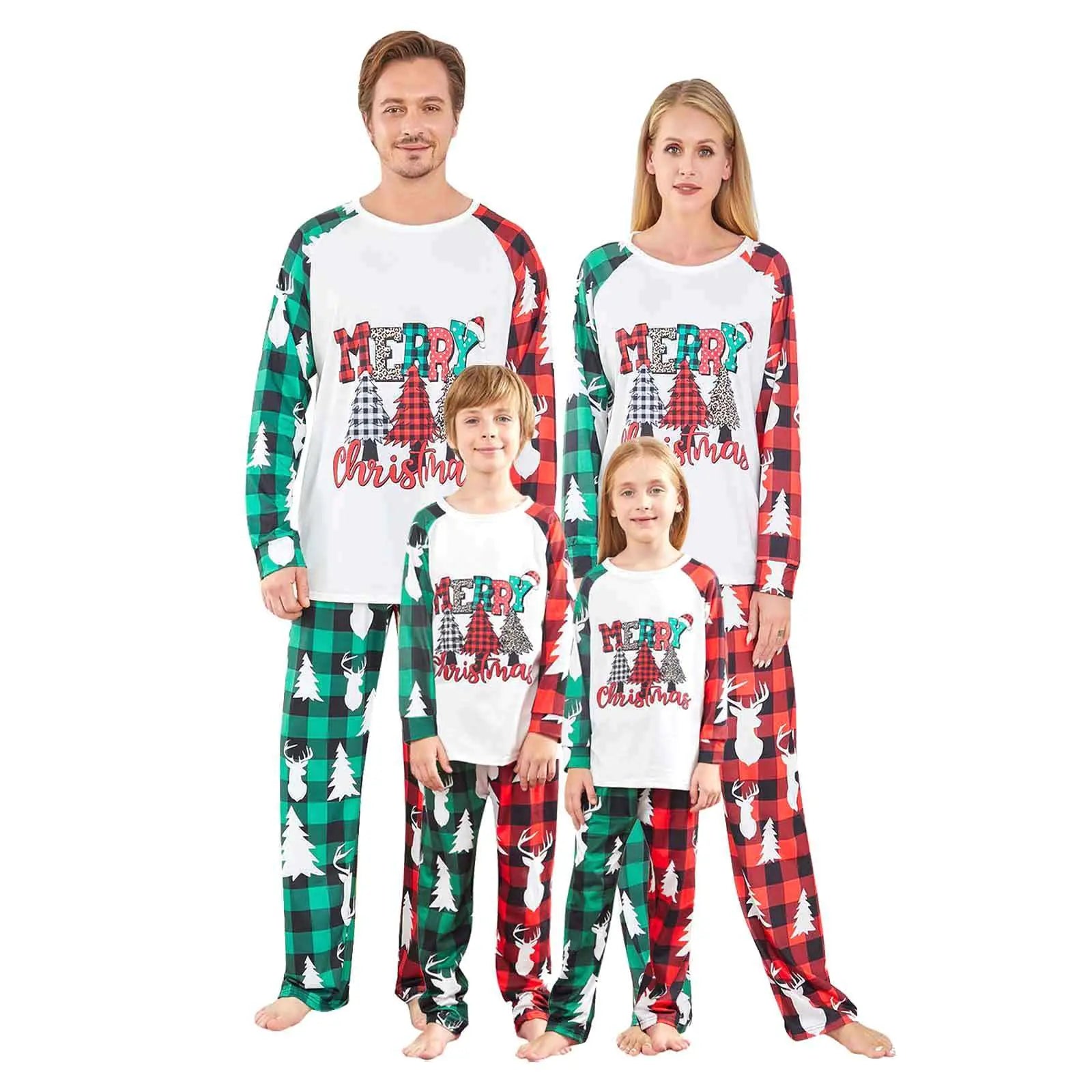 Family Matching Christmas Pajama Set | Cozy Holiday Sleepwear for Parents & Kids