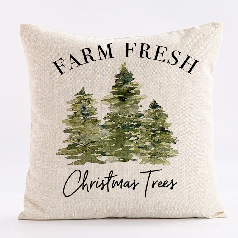 Festive Christmas Cushion Covers – Cozy Holiday Home Decor Gift