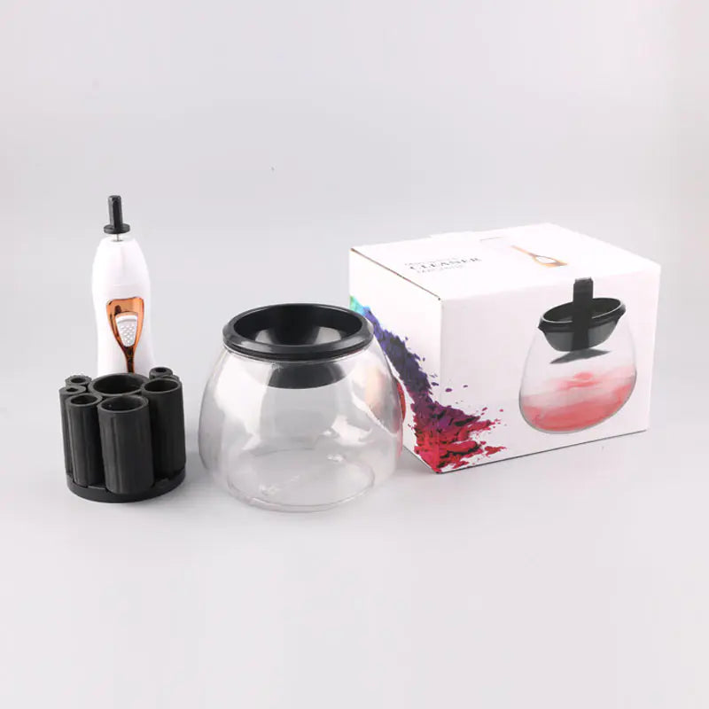 Electric Makeup Brush Cleaner – Quick Drying Automatic Spinner for Effortless Deep Cleaning