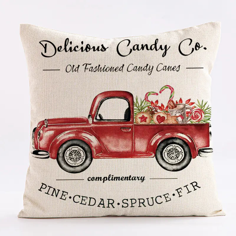 Festive Christmas Cushion Covers – Cozy Holiday Home Decor Gift